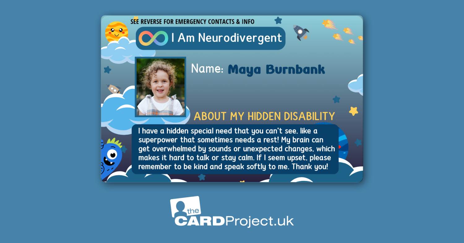 My Neurodivergence Card for Kids (FRONT)